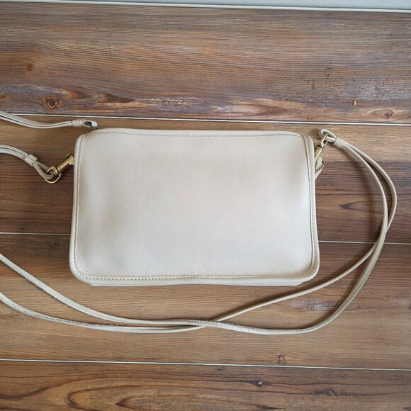Coach vintage 90's Quinn Convertible Crossbody bag In Bone Color - Picture 9 of 16